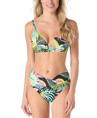 Coco Reef Womens Astra Printed V Neck Bikini Top Serene Printed Bikini Bottoms