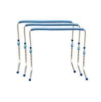 Amber Track and Field Self Return Aluminum Hurdle Midi Adjustable from 23" to 34" (Set of 3)