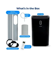 SereneLife Portable Air Conditioner, 14000 Btu, Dehumidifier & Fan Modes