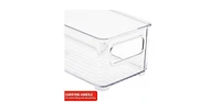 Sorbus Clear Storage Bins For Kitchen Pantry, Fridge & More (4 Pack Variety)