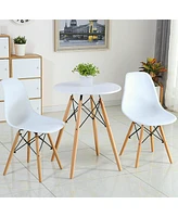 Gouun Set of 2 Mid-Century Modern Dsw Dining Side Chair