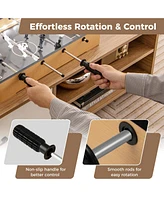 Gouun Game Room Size Football Table with Non-slip Handle