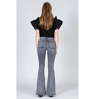 Black Orchid Denim Women's Audrey Patch Pocket Flare Jean