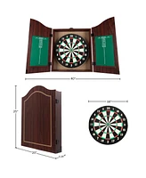 Trademark Games Dart Board Cabinet Set