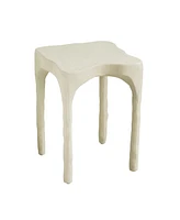 Tov Furniture 15" Textured Fiber Stone Table