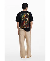 Desigual Men's Floral print T-shirt