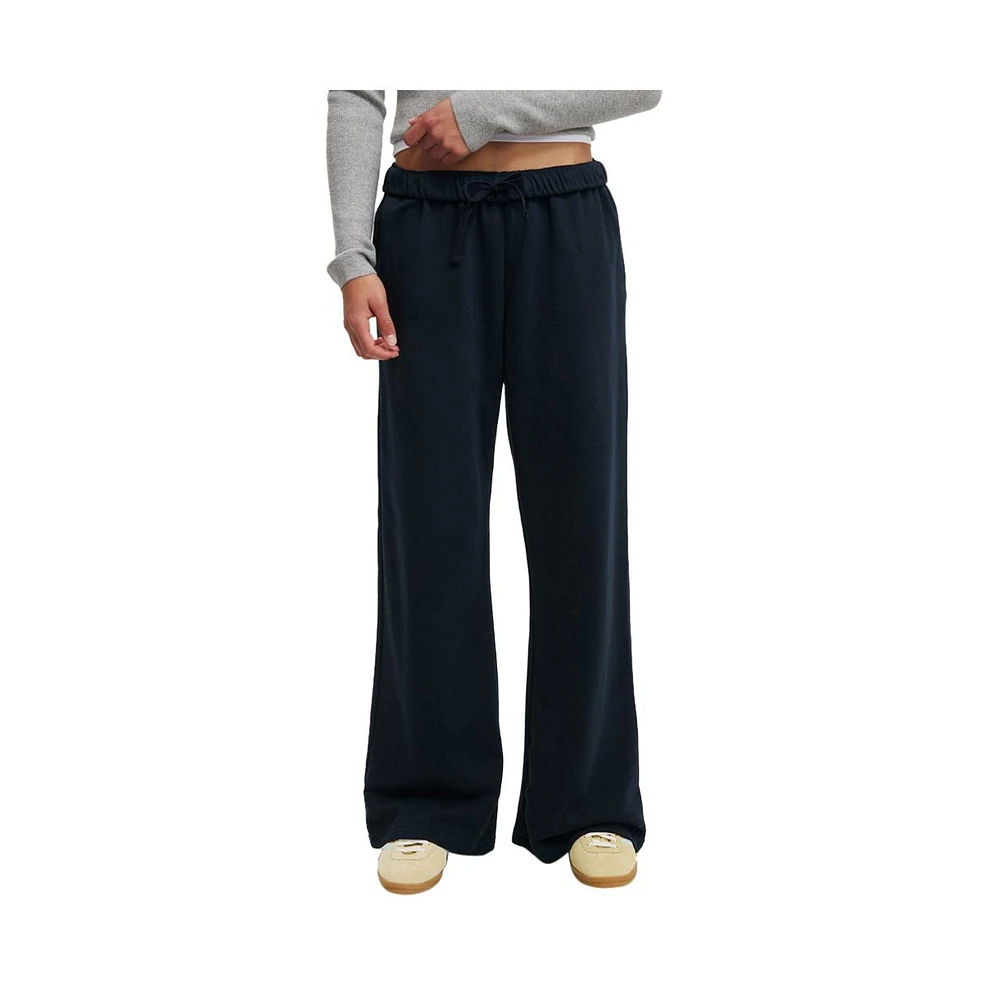Cotton On Women's Classic Fleece Wide Leg Sweatpant