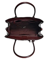 Old Trend Westland Leather Satchel Bag