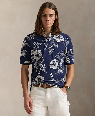 Polo Ralph Lauren Men's Classic-Fit Hibiscus Mesh Shirt