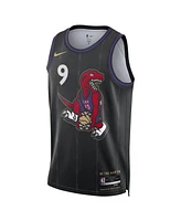 Nike Men's and Women's Black Rj Barrett Toronto Raptors 2024/25 City Edition Finished Swingman Jersey