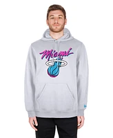 New Era Men's White Miami Heat 2024/25 City Edition Pullover Hoodie