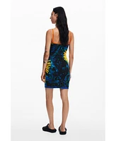 Desigual Women's Sunflower midi dress