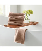 Linery & Co. 100% Featherspun Cotton Quick-Dry 6-Piece Bath Towel Set