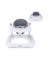 Gouun Foldable Baby Activity Walker with Adjustable Height and Detachable Seat Cushion