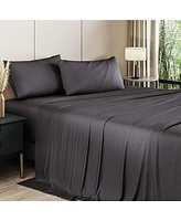 Rayon from Bamboo 4 Piece Deep Pocket Cooling Sheet Set