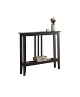 Kings Brand Furniture Entryway Table - Narrow Console with Storage Wood Tables for