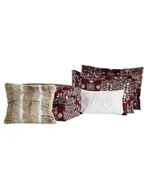 Southshore Fine Linens Christmas Carol 4-Pc. Holiday Comforter Set, Twin/Twin Xl