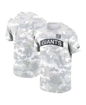 Nike Men's Arctic Camo New York Giants 2024 Salute To Service Performance T-Shirt