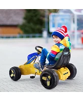 Go Kart Kids Ride On Car Pedal Powered Car 4 Wheel Racer Toy Stealth Outdoor