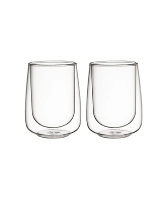Villeroy & Boch Artesano Hot Cold Beverages Small Insulated Latte Tumbler, Set of 2