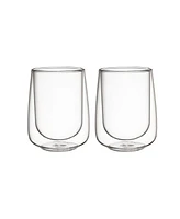 Villeroy & Boch Artesano Hot Cold Beverages Small Insulated Latte Tumbler, Set of 2
