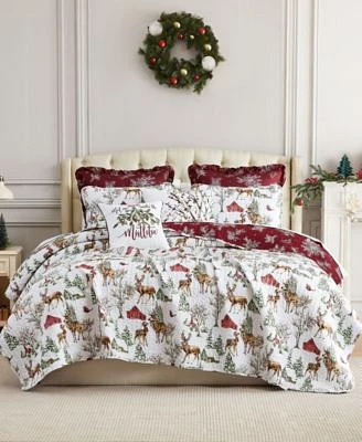 Southshore Fine Linens Christmas Holiday Quilt Sets