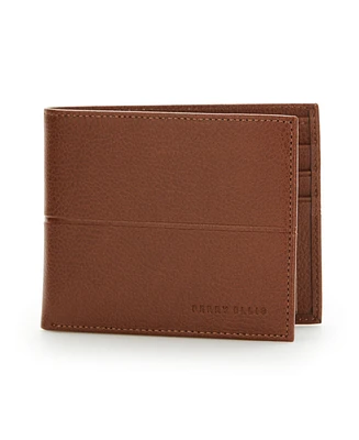 Perry Ellis Portfolio Men's Faux-Leather Trifold Passcase Wallet