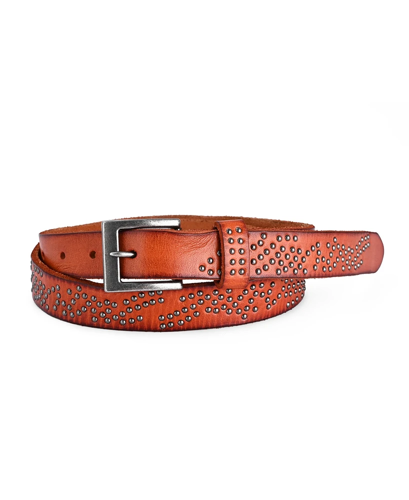 Old Trend Women's Stardust Leather Belt