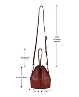 Old Trend Prism Bucket Convertible Crossbody Bag