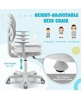 Gouun Adjustable Desk Chair with 5 Rolling Casters for Kids