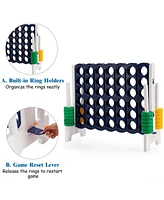Gouun 4-to-Score 4 in A Row Giant Game Set for Kids Adults Family Fun