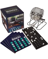 Slickblue Shutter Bingo Set with Built-In Sliding Windows – Fun and Easy Family Game