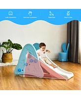 Gouun Freestanding Baby Slide Indoor First Play Climber Slide Set for Boys Girls