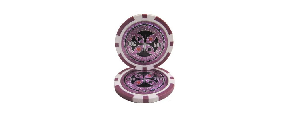 Slickblue The Ultimate Holo Inlay Poker Chips (25-pack) $500