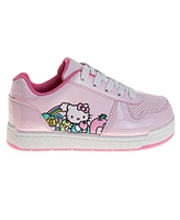 Hello Kitty Little and Big Girls Lace Up Sneakers