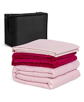 Gouun 3 Piece 7lbs Heavy Weighted Blanket