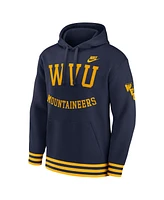 Nike Men's Navy West Virginia Mountaineers Legacy Retro Pullover Hoodie