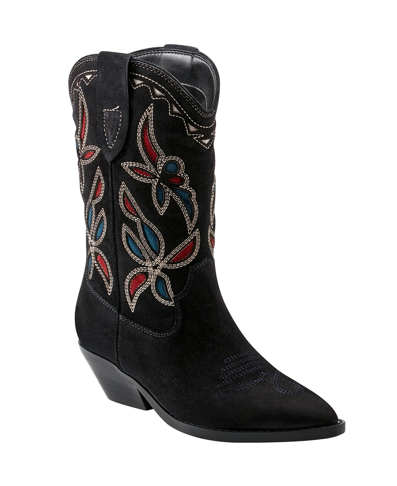 Marc Fisher Ltd Women's Trista Pointy Toe Dress Western Boots