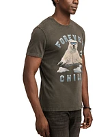 Lucky Brand Men's Forever Chill Bear Tee