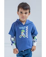 Bluey Fleece Hang down Hoodie Toddler |Child Boys