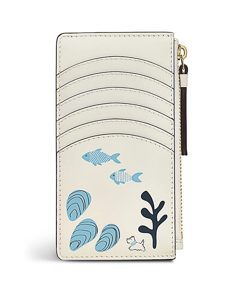 Radley London Sea Swimming Medium Ziptop Coin Wallet