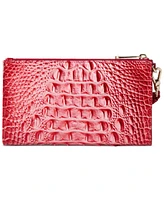 Brahmin Daisy Ombre Melbourne Embossed Leather Wristlet