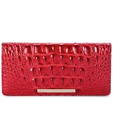 Brahmin Adelle Ombre Melbourne Embossed Leather Wallet