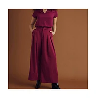 Universal Standard Plus Better-Than-Silk V-Neck Top