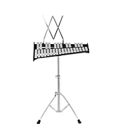 Skonyon 30 Notes Percussion with Practice Pad Mallets Sticks Stand