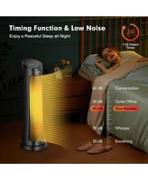 Gouun 1500W Ptc Fast Heating Space Heater with Remote Control