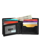 Calvin Klein Men's Rfid Billfold Wallet with Removable Front Pocket Wallet and Key Fob, 3-Piece Set