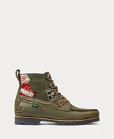 Polo Ralph Lauren Men's Ranger Mid Suede & Twill Boot