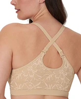 Bali Women's Breathe Lace-Overlay Bralette Dfcmbr