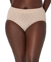 Bali Women's Beautifully Confident Seamless Light Leak & Period Protection Brief Underwear DFSLB1